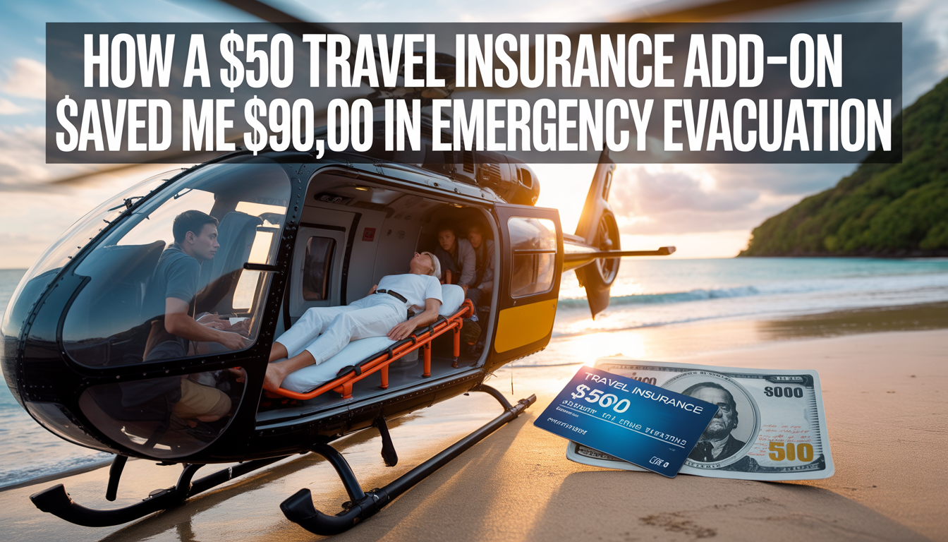 How a $50 Travel Insurance Add-On Saved Me $90,000 in Emergency Evacuation