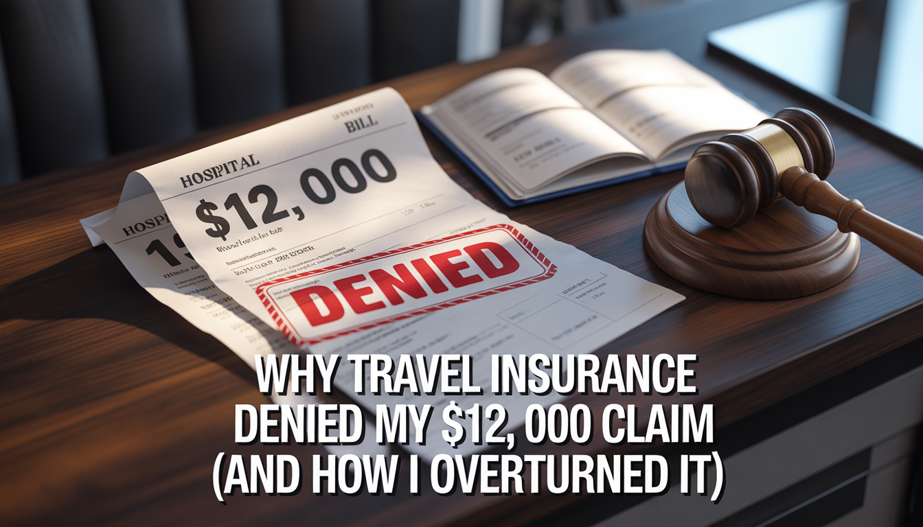 Why Travel Insurance Denied My $12,000 Claim (And How I Overturned It)